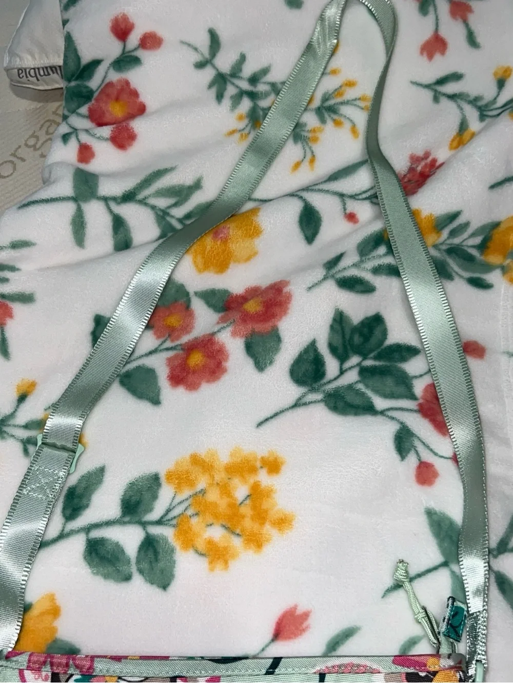 Vera Bradley Mint Floral Crossbody Bag